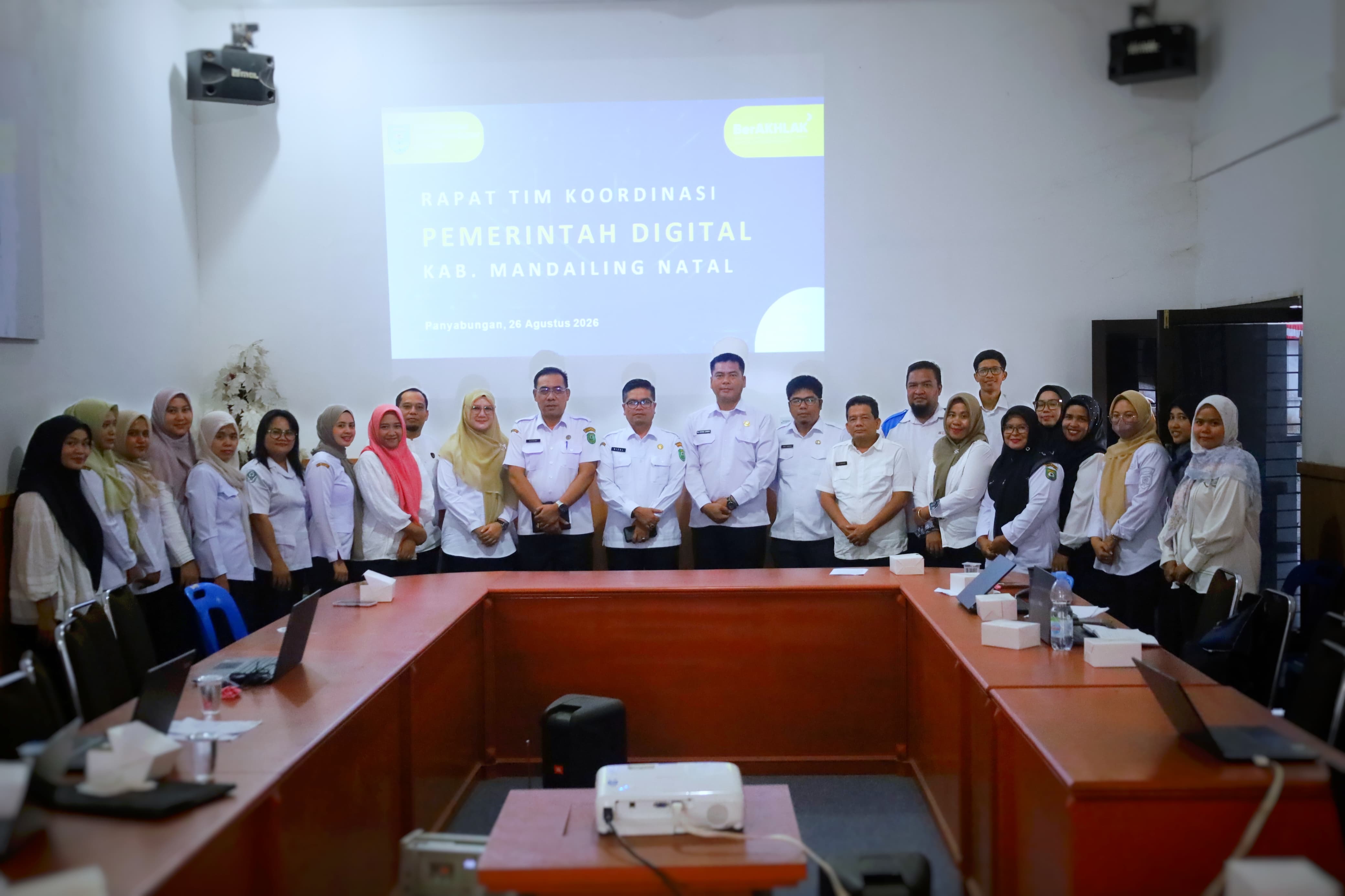 Rapat Koordinasi Pemerintah Digital Kabupaten Mandailing Natal