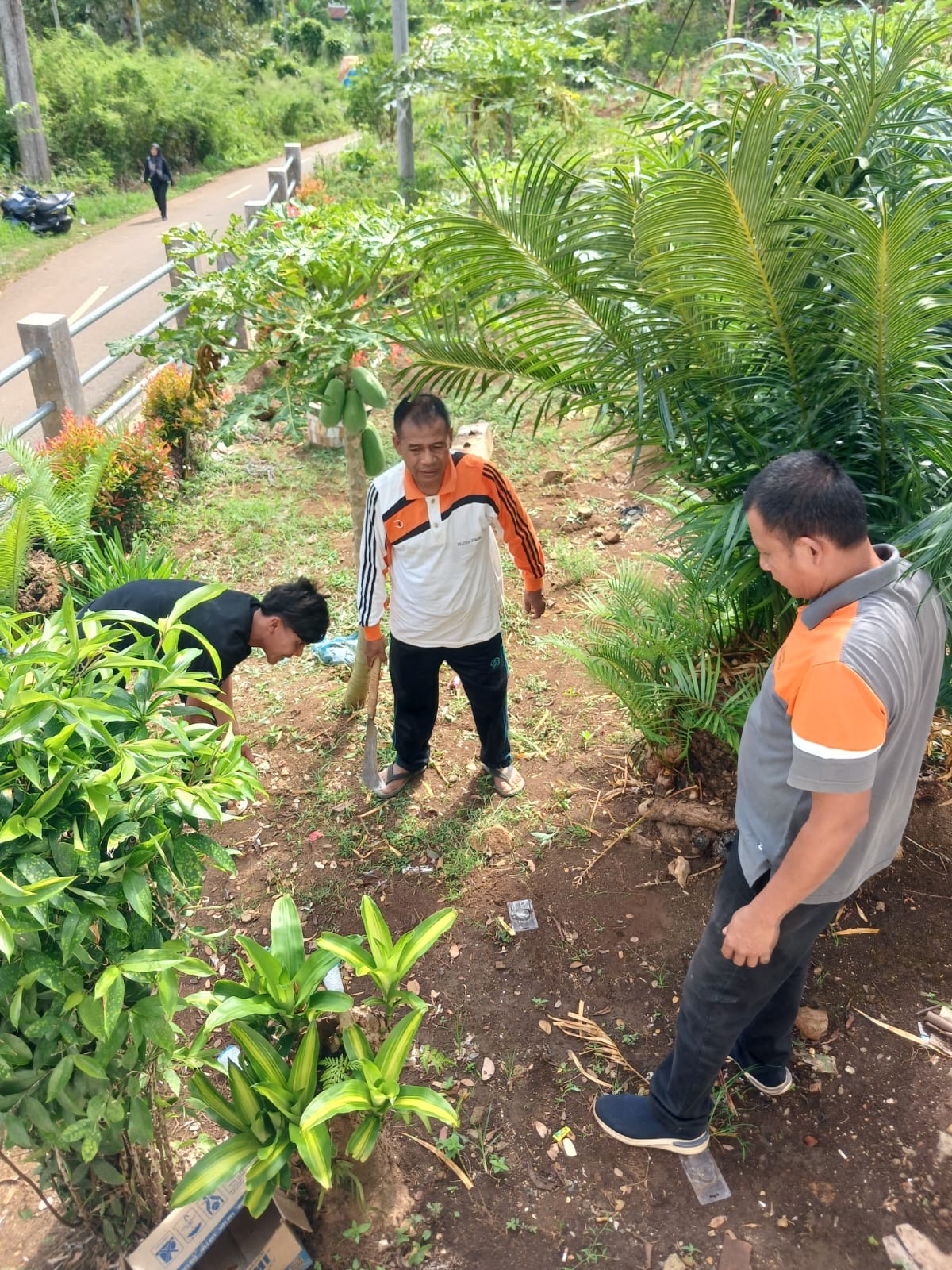 KEGIATAN KORVE JUM'AT BERSIH DI LINGKUNGAN KANTOR CAMAT LEMBAH SORIK Marapi