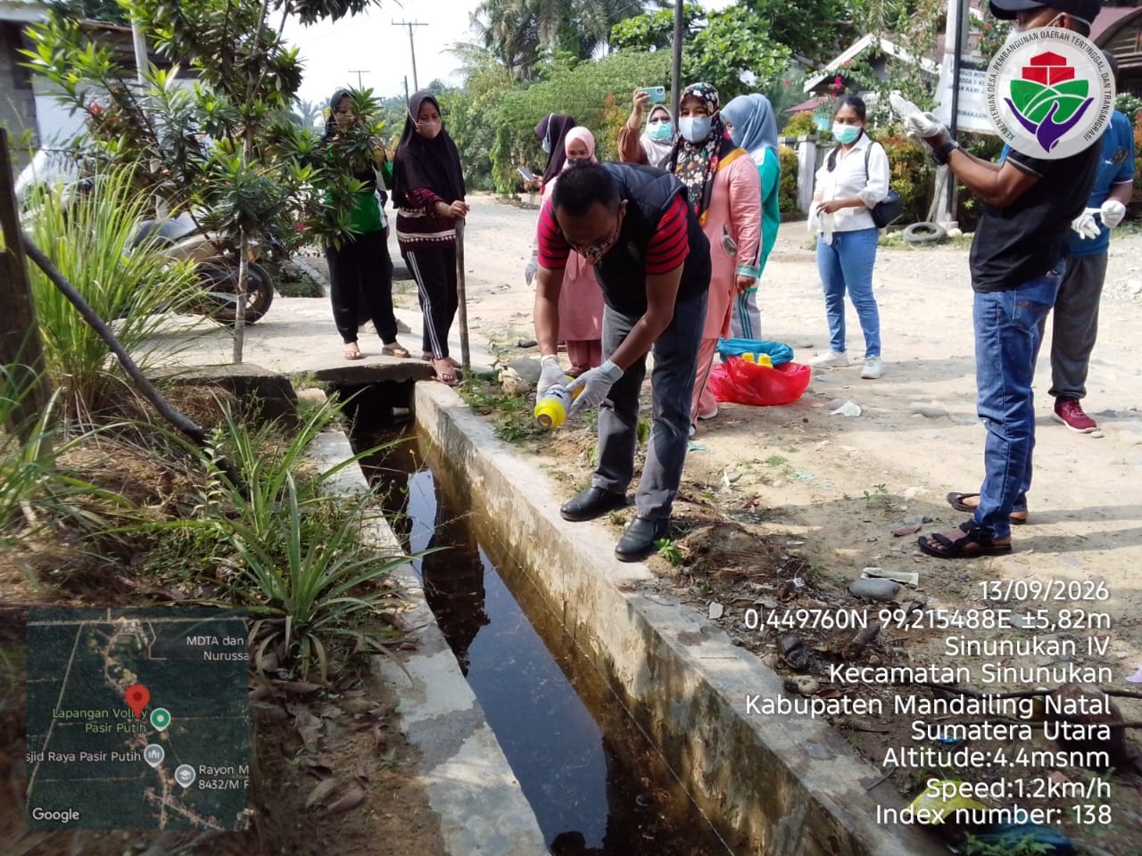 Pemberantasan Sarang Nyamuk Untuk Pencegahan Penyebaran DBD ( Demam Berdarah  Dengue )