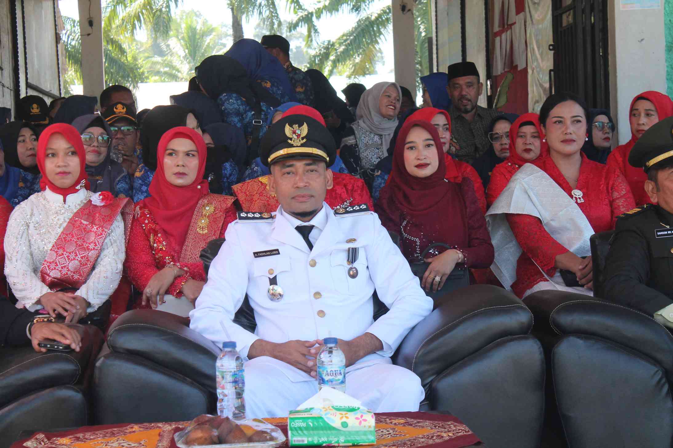 Upacara detik-detik proklamasi HUT ke-81 Republik Indonesia Kec. Siabu