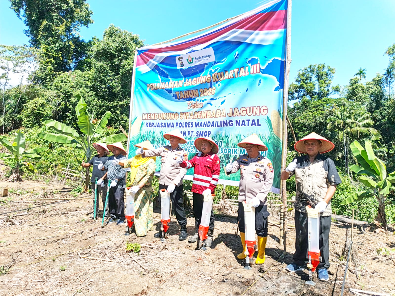 KEGIATAN PENANAMAN JAGUNG KUARTAL III