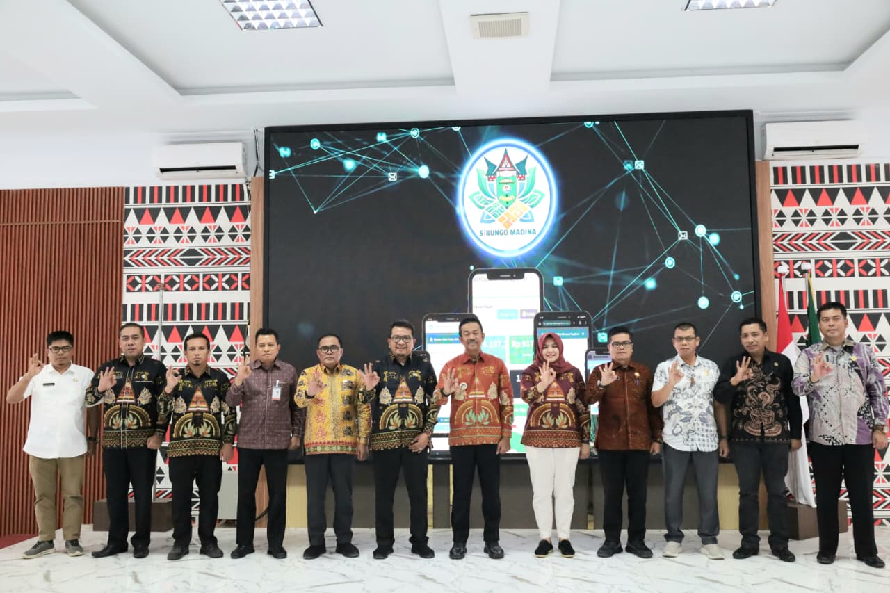 Launching Sistem Informasi Pajak Bumi dan Bangunan Online Berbasis Geospasial “SiBUNGO MADINA”