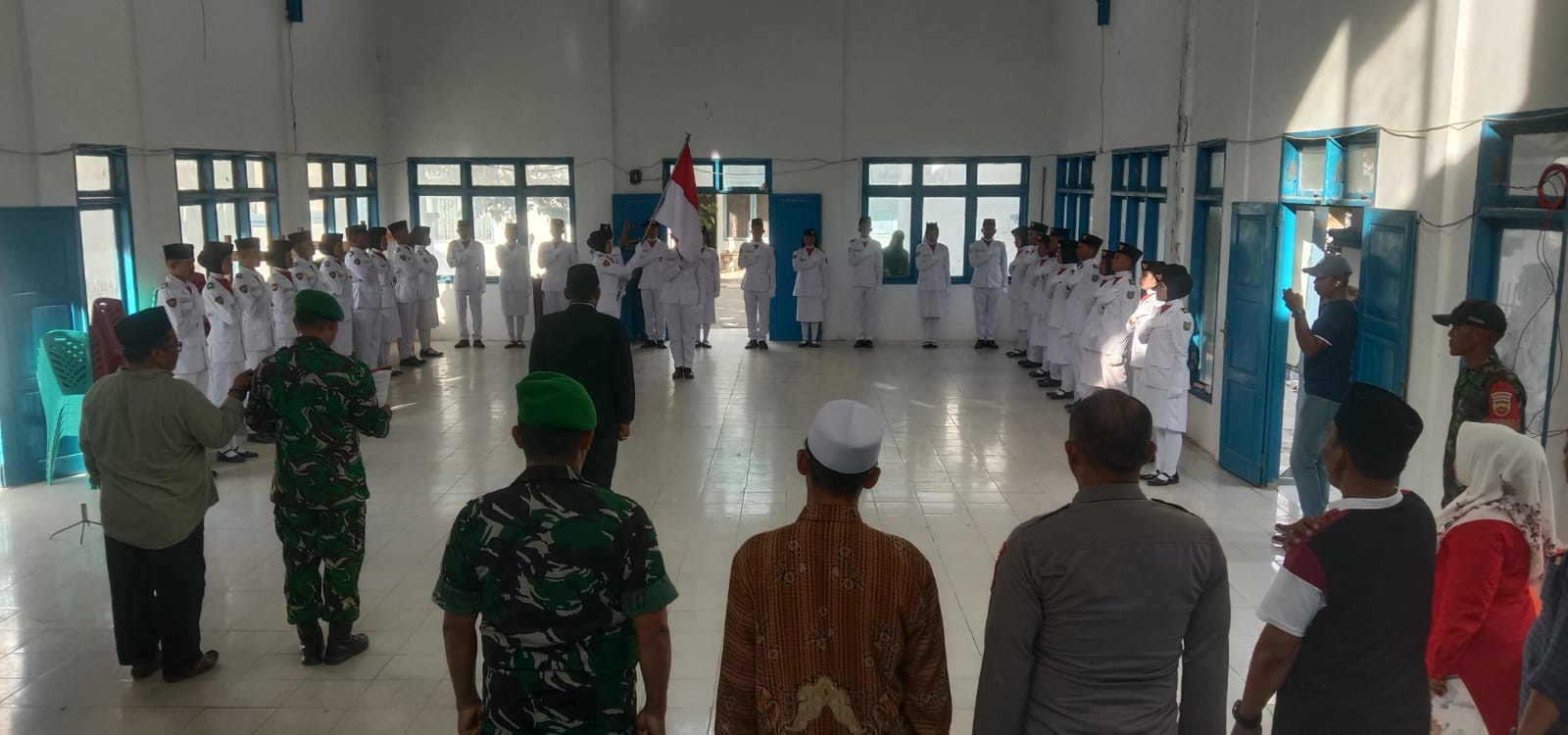 Pengukuhan Paskibra