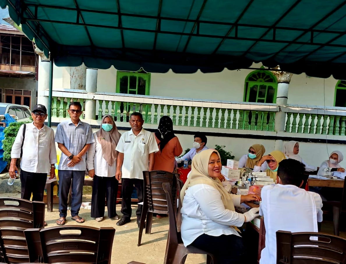 PELAKSANAAN TRACING TBC TERINTEGRASI CKG DI KECAMATAN TAMBANGAN.