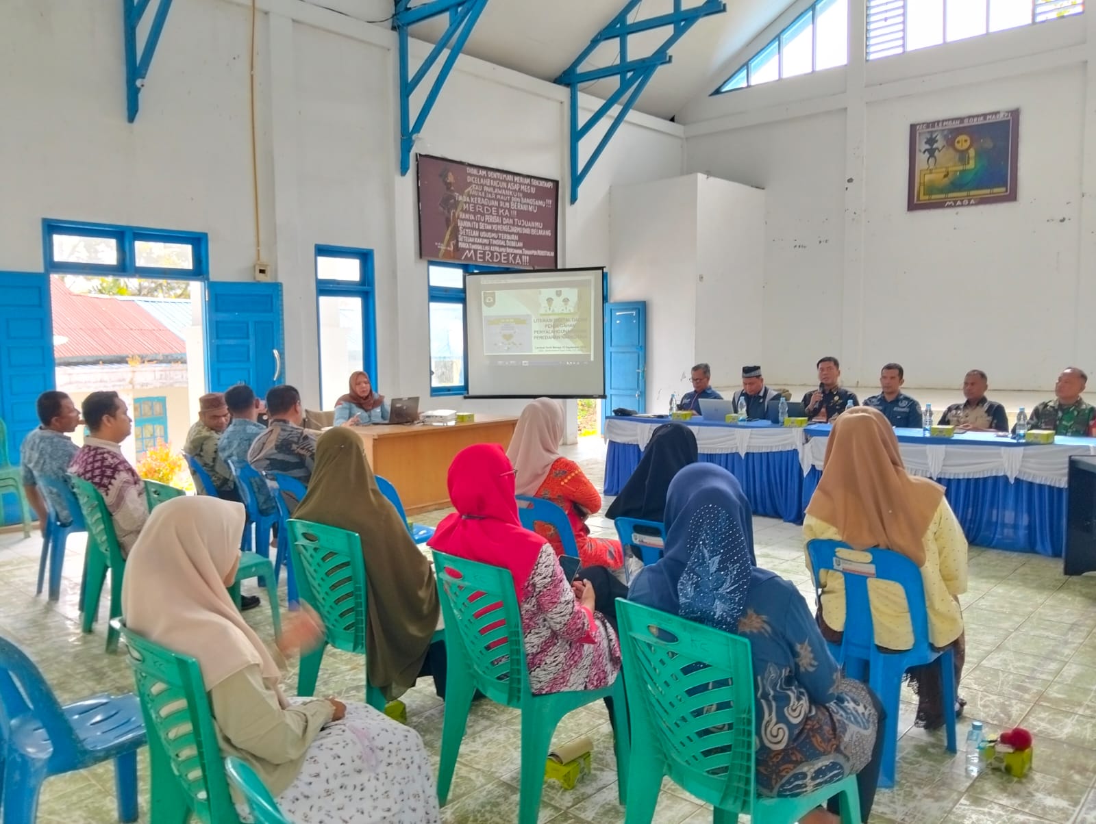 Cegah Narkoba di Ruang Digital, Plt. Kadis Kominfo Madina Jadi Narasumber Kegiatan BNN di Lembah Sorik Marapi