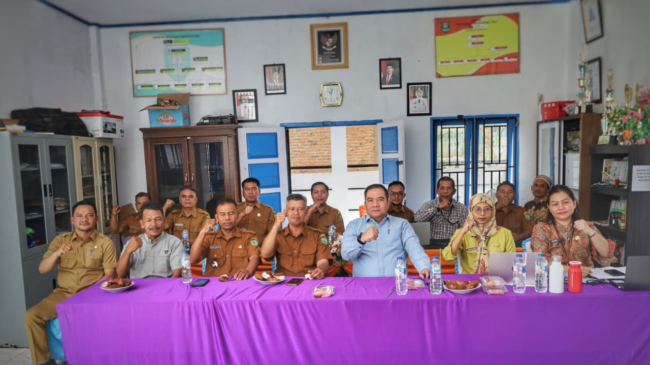 PENDAMPINGAN TIM DARI DINAS PEMERINTAHAN MASYARAKAT DESA, KEPENDUDUKAN DAN CATATAN SIPIL PROVINSI SUMATERA UTARA TERKAIT CALON DESA ANTI KORUPSI DI DESA MAGA DOLOK KECAMATAN LEMBAH SORIK MARAPI